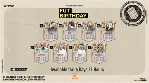 fut birthday token tracker|FIFA 23 FUT Birthday Swaps Token Tracker: Full List of Tokens